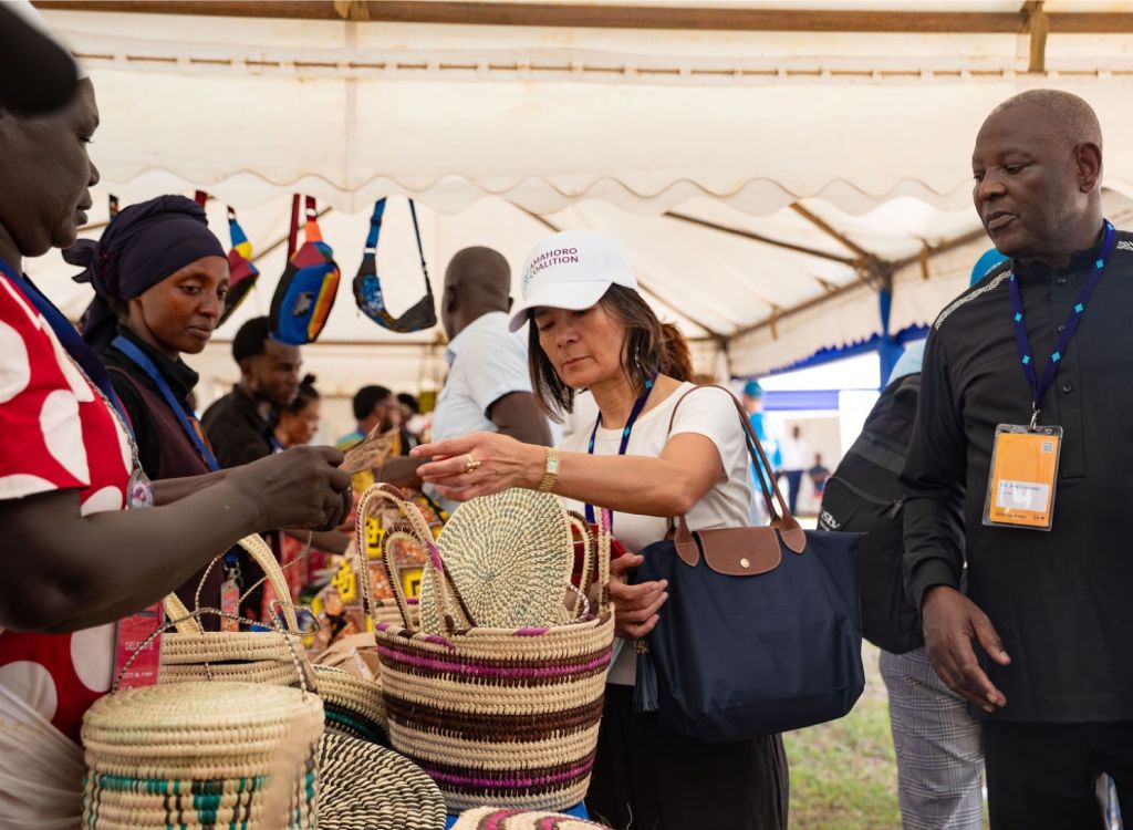 CEOs, Mastercard Foundation and Equity Bank engage artisans in Kakuma - Africa Forum for Displacement 2025