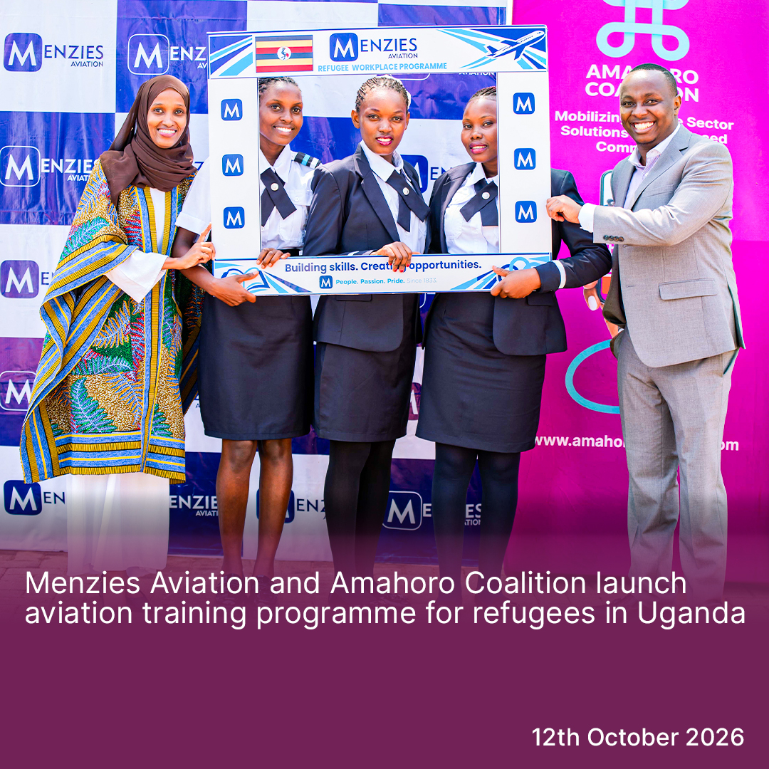menzies-aviation-and-amahoro-coalition-launch-aviation-training-programme-for-refugees-in-uganda